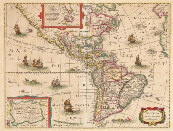 Hondius America 1631