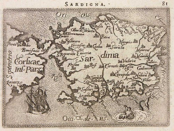 Ortelius Sardinia