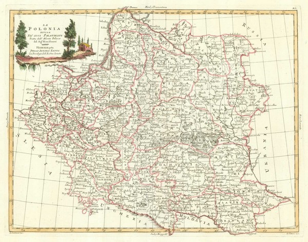 Zatta Poland 1782
