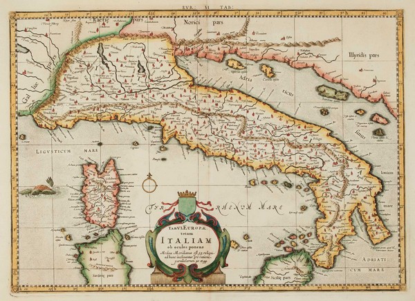 Mercator Ptolemaic Italy