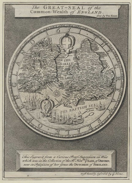 Simon British Isles Seal 1651
