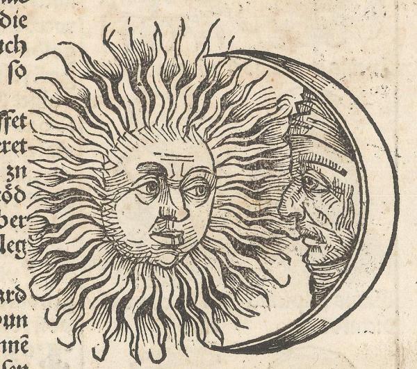 Schedel Sun and Moon