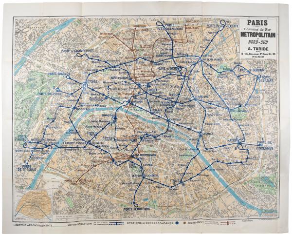 Taride Paris Metro 1923