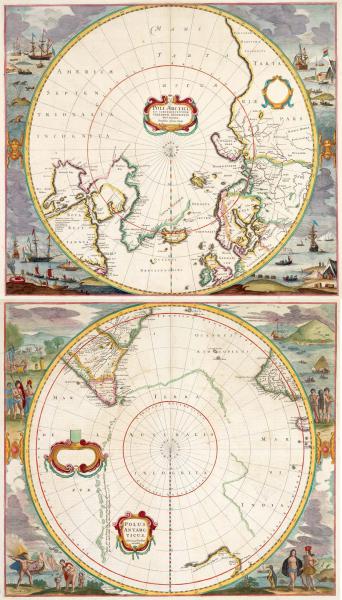 Hondius Polar Maps