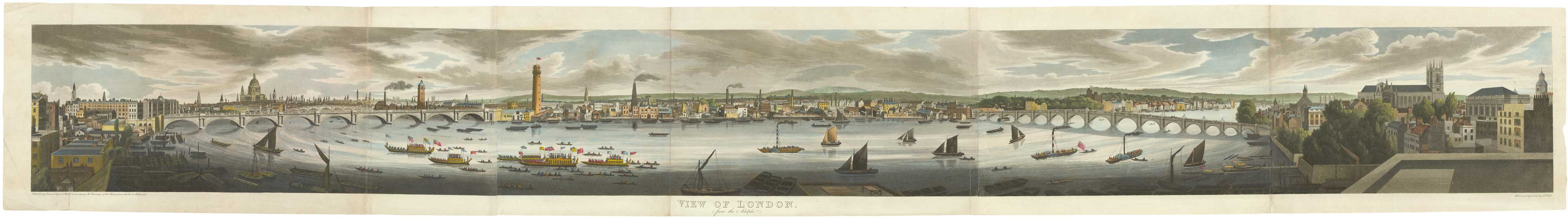 View of London from the Adelphi