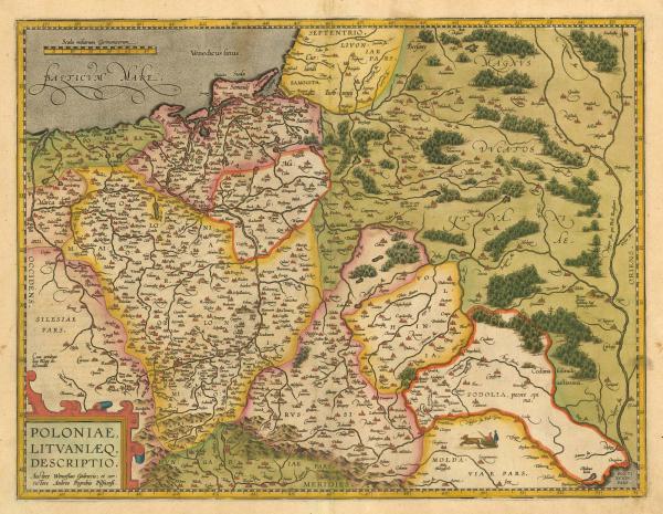 Ortelius Poland & Lithuania