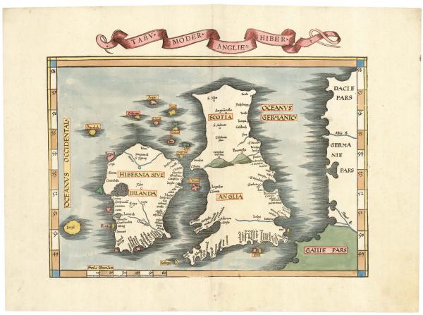Waldseemuller British Isles 1535