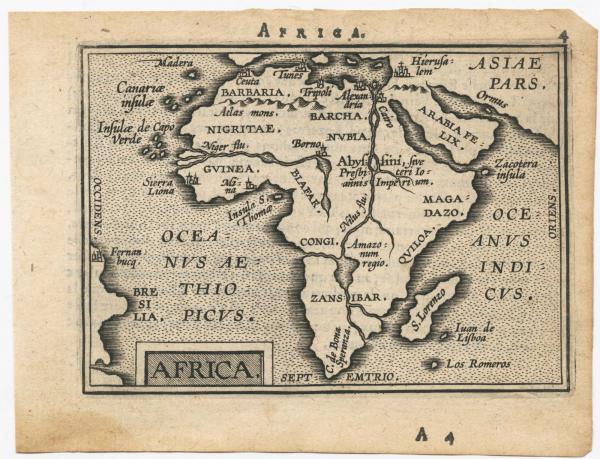 Ortelius Africa Galle 2