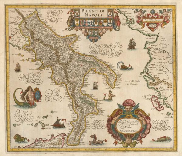 Magini Kingdom of Naples