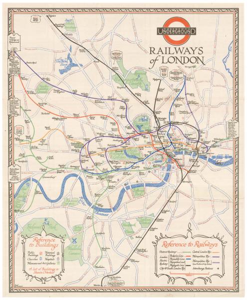 Perman London Underground Railways 1928
