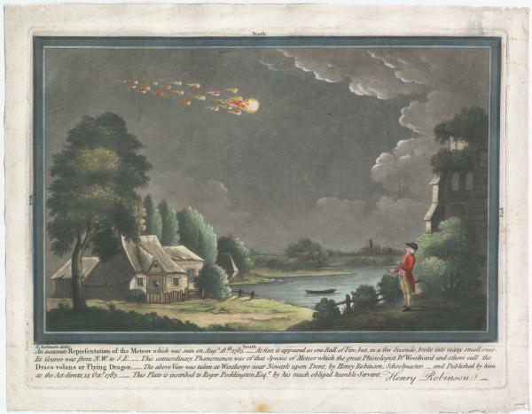 Robinson 1783 Great Meteor