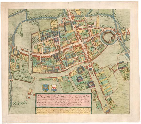 Agas Oxford 1733