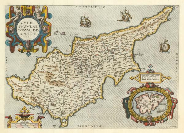 Ortelius Cyprus 1573 State 2