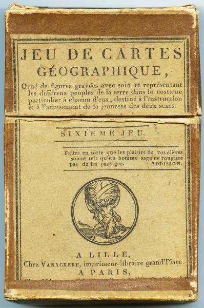 Jouy Geographical card game