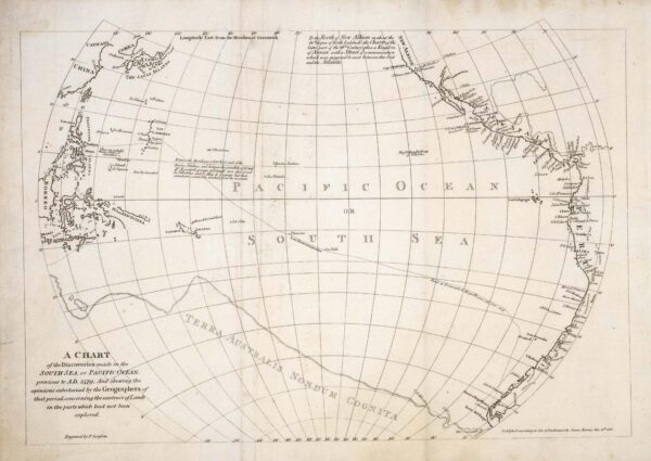 A scarce map of the Pacific