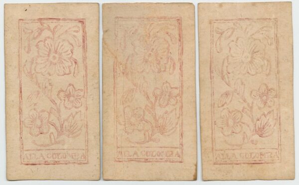 Seven scarce Italian playing cards depicting Russia - Image 3